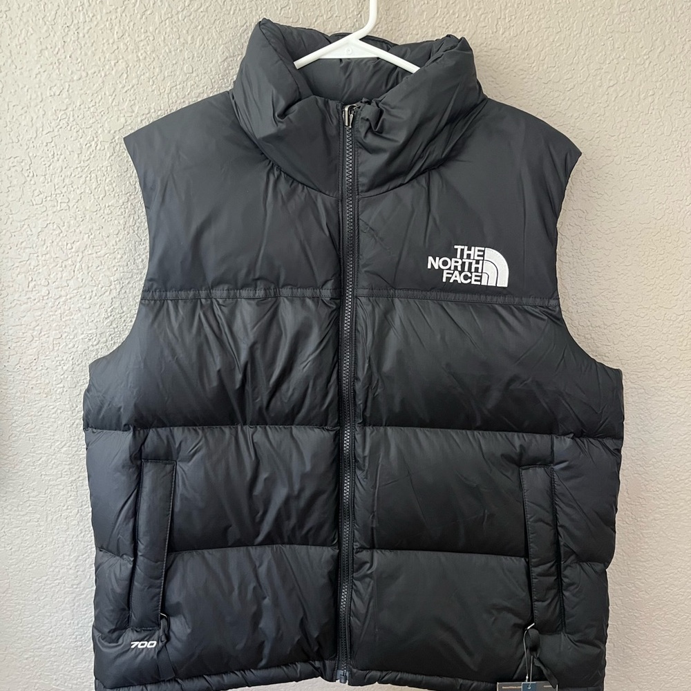 The North Face Black 1996 Retro Nuptse Vest in Black